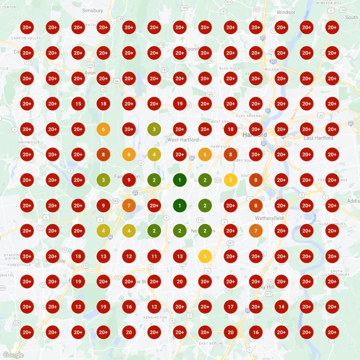 Grid scan for “investment planning” at 7:46 PM